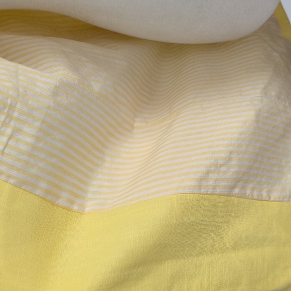 Bandit & The Babe Yellow Linen Cotton Blend Women's Oversized Blazer Size Sm - Picture 6 of 10